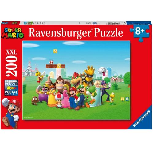 Super Mario Puzzel - 200 stukjes - Ravensburger, Kinderen en Baby's, Speelgoed | Kinderpuzzels, Nieuw, 6 jaar of ouder, Meer dan 50 stukjes