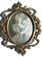MINIATUUR SCHILDERIJTJE, Marie Antoinette,  Rococo, Ophalen of Verzenden