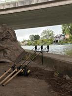 3x Nash Dwarf Kurk Scope hengels + 3 rod skin, Watersport en Boten, Hengelsport | Karpervissen, Ophalen of Verzenden, Zo goed als nieuw
