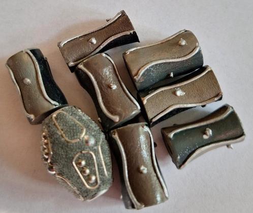 Aparte bewerkte acryl kralen 20x15 mm, Hobby en Vrije tijd, Kralen en Sieraden maken, Nieuw, Kraal, Verzenden