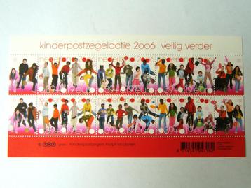 kinder postzegels 6x 0,39 postfris actie veilig vel blok beschikbaar voor biedingen
