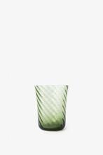 NIEUW Sissy Boy waterglas scallop groen, Ophalen of Verzenden, Zo goed als nieuw, Waterglas