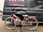 Nette meisjes fiets 24 inch. 3 versn. Roze. Incl. Beurtje., Fietsen en Brommers, 24 inch, Gebruikt, Ophalen of Verzenden