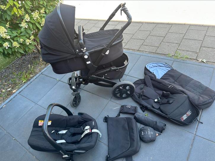 Joolz Geo 2, Kinderen en Baby's, Kinderwagens en Combinaties, Gebruikt, Kinderwagen, Overige merken, Met autostoeltje, Verstelbare duwstang