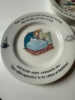 Wedgewood kinderservies 2 delen Peter Rabbit, Verzamelen, Porselein, Kristal en Bestek, Ophalen of Verzenden, Zo goed als nieuw