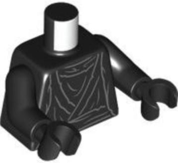 Lego LOTR Minifig Torso Torso LOTR Ringwraith Tattered Robe, beschikbaar voor biedingen