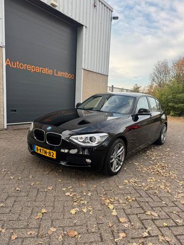 BMW 1-Serie 114I 75KW 5-DR 2013 Zwart beschikbaar voor biedingen