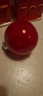 GRATIS: set van 5 diep rode kerstballen., Ophalen, Nieuw