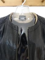 Bershka leren biker jack mt M ( valt als S ), Verzenden, Zwart, Bershka, Zo goed als nieuw