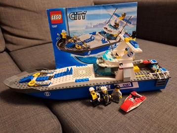LEGO City Politieboot 7287 beschikbaar voor biedingen