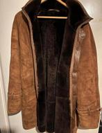 echt suede leren Heren lammy coat XL teddy winter jas men's, Ophalen of Verzenden