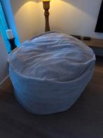 Vetsak XL Zitzak - Velour Sand, Huis en Inrichting, Zitzakken, Ophalen, Zo goed als nieuw, Beige, Zitzak