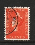 Gedeeltelijk Kortebalkstempel AMSTERDAM CS 61 op 311, Postzegels en Munten, Postzegels | Nederland, Ophalen of Verzenden, T/m 1940