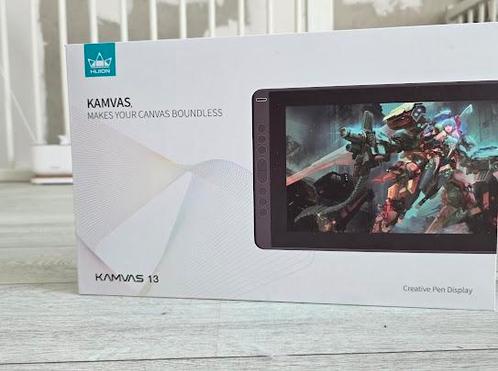 Huion Kamvas 13 Tekentablet, Nieuw In Doos Met Bon, Computers en Software, Tekentablets, Nieuw, Ophalen of Verzenden