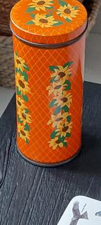 OUD BLIKJE VERKADE BISKOVITE ZAANDAM BLOEM, Verzamelen, Blikken, Ophalen of Verzenden, Gebruikt, Koek(jes), Verkade