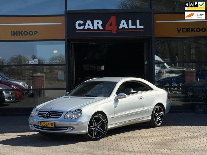 Mercedes-Benz CLK-klasse Coupé 320 Avantgarde AMG/CRUISE/LE, Auto's, Mercedes-Benz, Bedrijf, Te koop, CLK, ABS, Airbags, Airconditioning