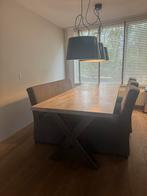 Grote eettafel (250cm) - Wegens verhuizing!, Huis en Inrichting, Tafels | Eettafels, Ophalen, Gebruikt, Vijf personen of meer