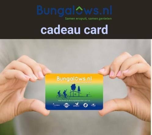€35 Digitale Cadeaukaart Weekendjewegnl & Bungalowsnl, Tickets en Kaartjes, Kortingen en Cadeaubonnen, Twee personen, Overige typen