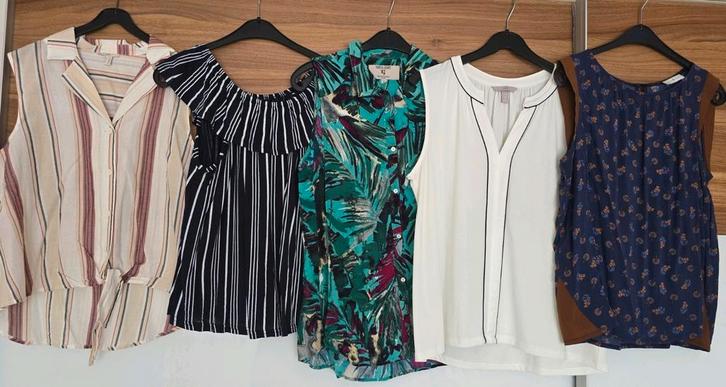 Zomer tops maat L mouwloos, Kleding | Dames, Dames-kledingpakketten, Gedragen, Maat 42/44 (L), Ophalen of Verzenden