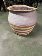 Grote Riet Gekleurde Bloempot - 50 Liter, Tuin en Terras, Bloempotten, Ophalen, Overige materialen, 40 cm of meer, Rond