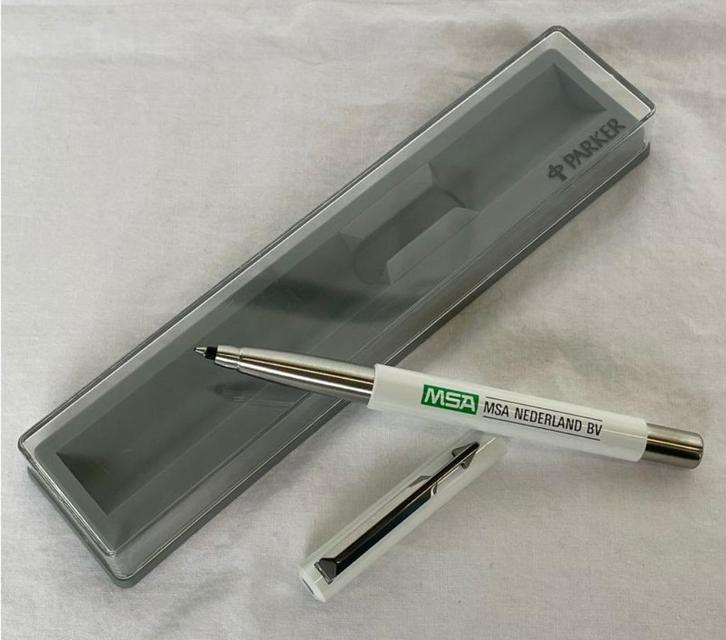 Parker VECTOR Rollerball -MSA NEDERLAND BV- in cassette, Verzamelen, Complete verzamelingen en Collecties, Verzenden