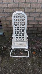 Victoriaanse gietijzere paraplu/stok houder met lekbakje, Tuin en Terras, Ophalen of Verzenden, Gietijzer, Overige typen