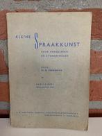 Kleine Spraakkunst, Boeken, Ophalen of Verzenden