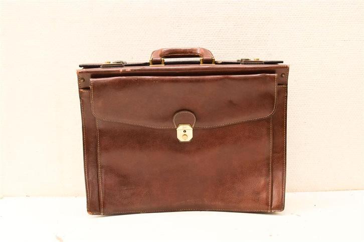 Fexier leren tas/koffer 44951, Sieraden, Tassen en Uiterlijk, Koffers, Gebruikt, Overige materialen, 70 cm of meer, Ophalen of Verzenden