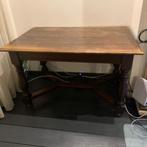 Vintage tafel, Huis en Inrichting, Tafels | Eettafels, 100 tot 150 cm, Gebruikt, Rechthoekig, Vintage
