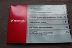 Honda Goldwing motorfiets airbag 2006 handleiding, Motoren, Ophalen of Verzenden, Honda