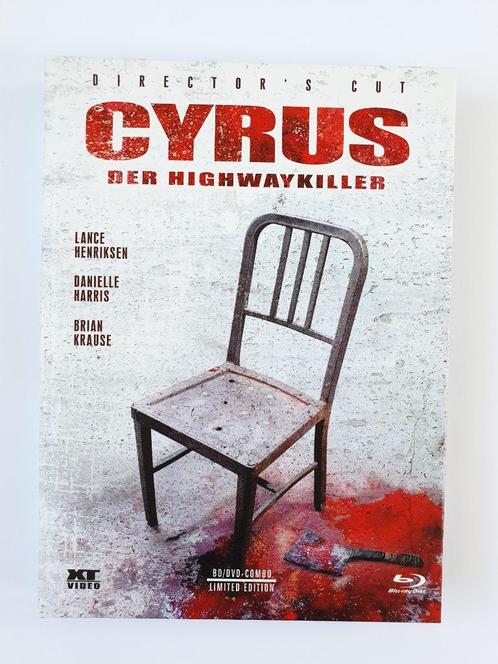 Cyrus - Mind of a Serial Killer (Blu-ray + DVD Mediabook), Cd's en Dvd's, Blu-ray, Horror, Ophalen of Verzenden