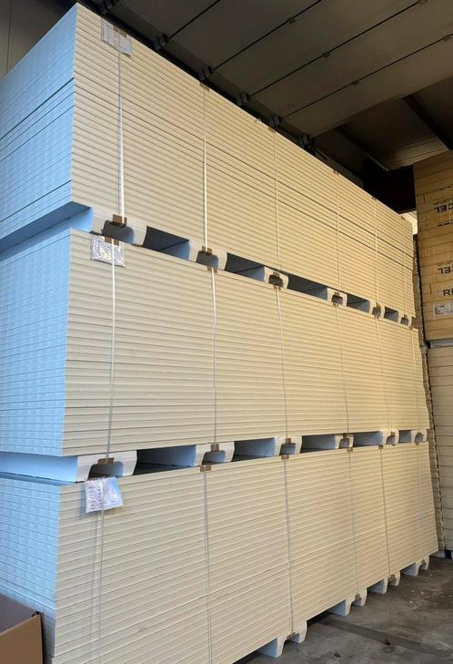 Witte aluminium agri zichtplaten Pir 40 mm - 500 x 120 cm !, Doe-het-zelf en Verbouw, Isolatie en Afdichting, Nieuw, Hardschuim (Pir)