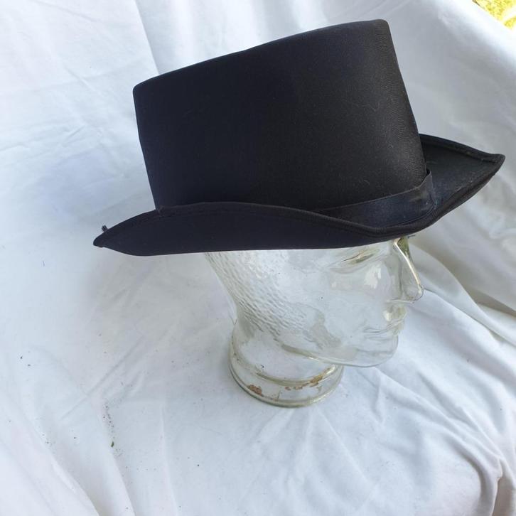Mooie zwarte hoge hoed, Kleding | Dames, Carnavalskleding en Feestkleding, Gedragen, Accessoires, Carnaval, Ophalen of Verzenden