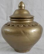 Urn Goud-Kleur Reliëf ( Verdeel urn ), Ophalen of Verzenden, Nieuw