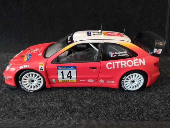 Citroen Xsara WRC Rally Costa Brava - 1:18 - Solido, Hobby en Vrije tijd, Modelauto's | 1:18, Zo goed als nieuw, Auto, Solido