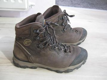 MEINDL bruin leren hoge wandelschoenen maat 39 40 6,5 beschikbaar voor biedingen