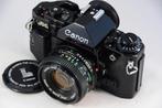 Canon A-1 met FD 50mm/1.8 'new' VINTAGE TOPSTAAT, Audio, Tv en Foto, Fotocamera's Analoog, Spiegelreflex, Canon, Gebruikt, Ophalen of Verzenden