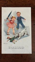 Hondje Fox heeft pop te pakken. Laat mijn popje gaan. LINGE, Ophalen, 1940 tot 1960, Overige thema's