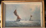 Schilderij van Colin Moore Maritiem Zeilschepen, Ophalen of Verzenden, Zeilboot, Kaart, Foto of Prent