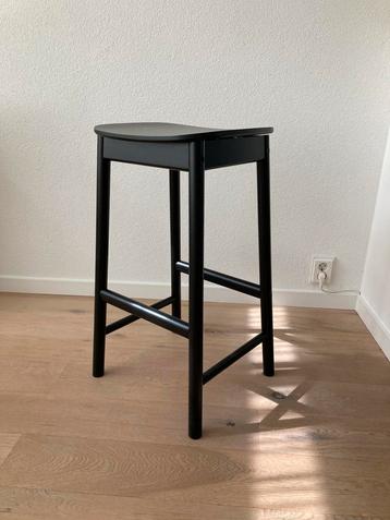 Barkruk houten kruk zwart IKEA RÖNNINGE beschikbaar voor biedingen