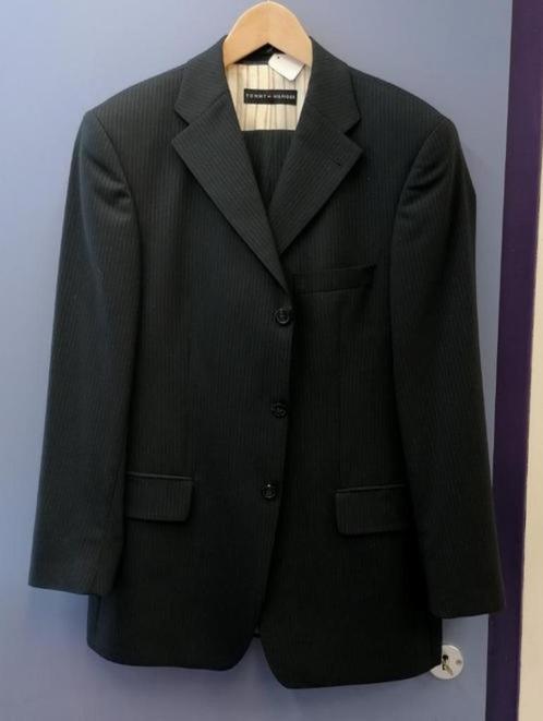 Tommy Hilfiger kostuum d- blauw gestr. Buck Jones 48 38838, Kleding | Heren, Kostuums en Colberts, Zo goed als nieuw, Maat 48/50 (M)