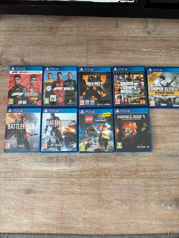 Ps4 spellen beschikbaar voor biedingen