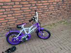Prachtige fiets 14 inch met zijwielen, Ophalen of Verzenden, Zo goed als nieuw, 14 inch of minder, Handrem