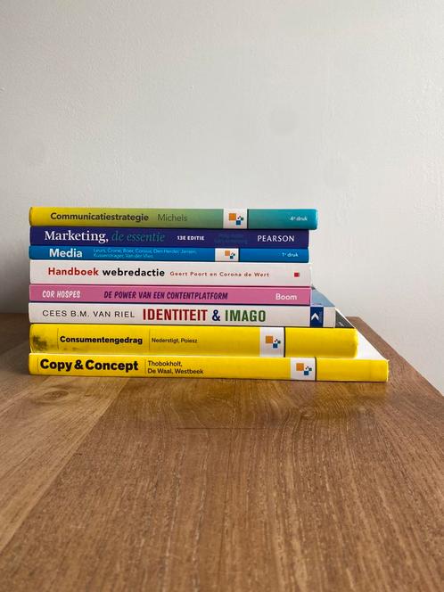 Studieboeken HBO Bachelor Communicatie & Marketing, Boeken, Studieboeken en Cursussen, Zo goed als nieuw, HBO, Alpha, Ophalen of Verzenden