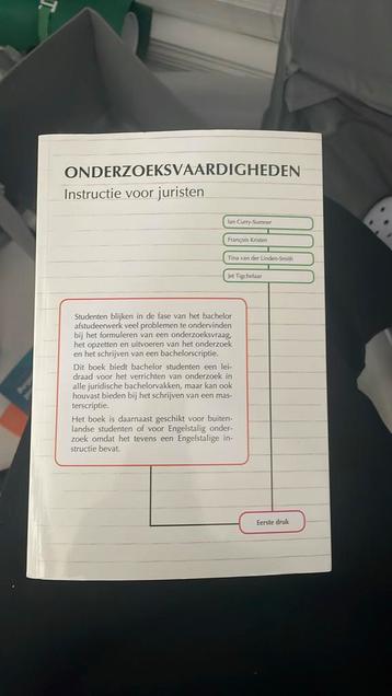Onderzoeksvaardigheden instructie voor juristen beschikbaar voor biedingen