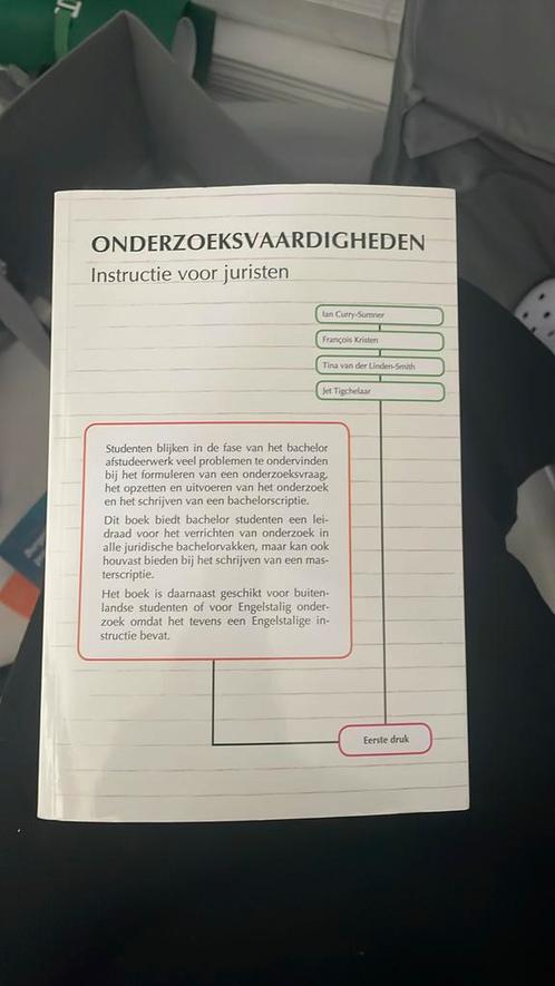 Onderzoeksvaardigheden instructie voor juristen, Boeken, Wetenschap, Nieuw, Ophalen of Verzenden
