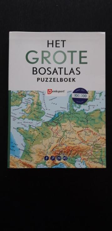 Denksport Het grote Bosatlas puzzelboek