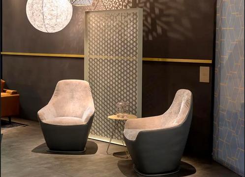 Leolux Cantate draaifauteuils (2)  setprijs NIEUW, Huis en Inrichting, Fauteuils, Ophalen