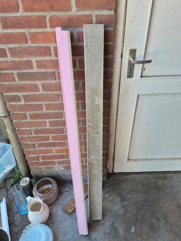 Kantplanken 2 stuks 125x9cm beschikbaar voor biedingen
