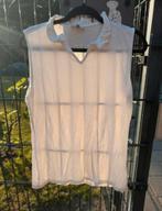 Nieuwe witte / ecru top L.O.E.S maat L topje, Ophalen, Nieuw, Wit, Zonder mouw